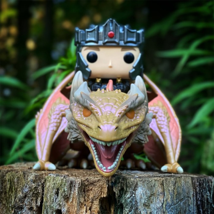Funko Pop: Ігрова фігурка Funko POP! Rides серії Дім Дракона S4 - Ейґон Тарґарієн і Сонцежар від Funko у магазині GameBuy, номер фото: 2
