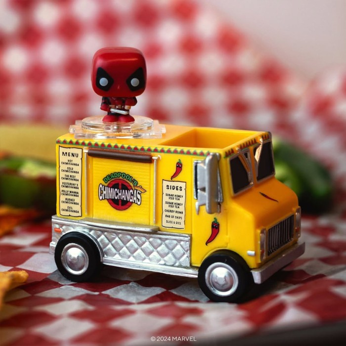 Funko Pop: Набір фігурок Bitty POP! Ride серії Marvel — Дедпул і вантажівка Чимічанги від Funko у магазині GameBuy, номер фото: 5