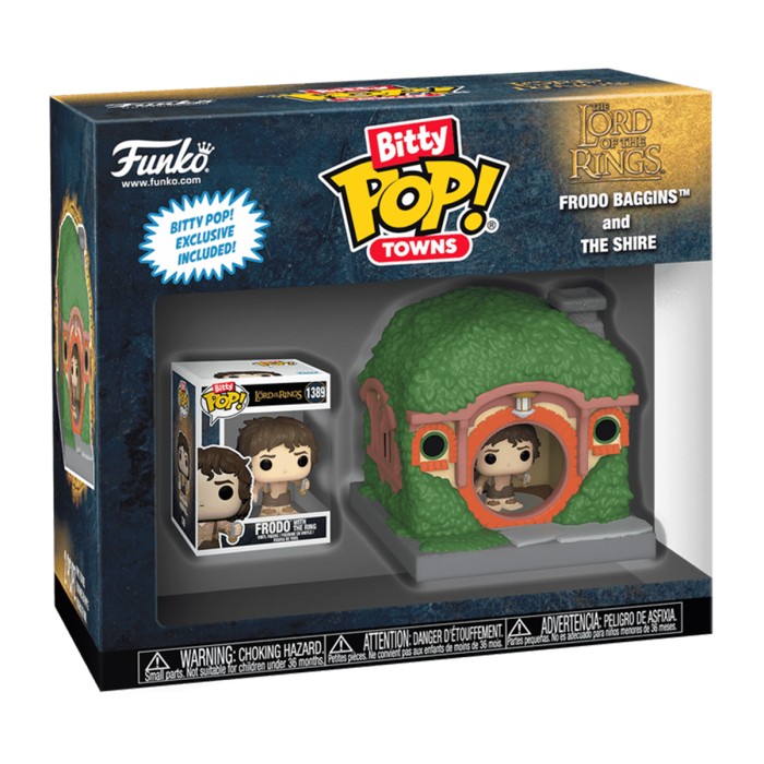 Funko Pop: Набір фігурок Bitty POP! Town — Фродо Беггінс і хатинка від Funko у магазині GameBuy