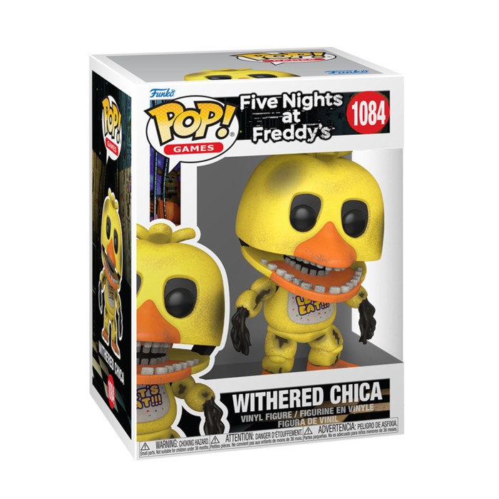 Funko Pop: Ігрова фігурка Funko POP! серії Five Nights at Freddy’s — Поламана Чіка (Withered Chica) від Funko у магазині GameBuy