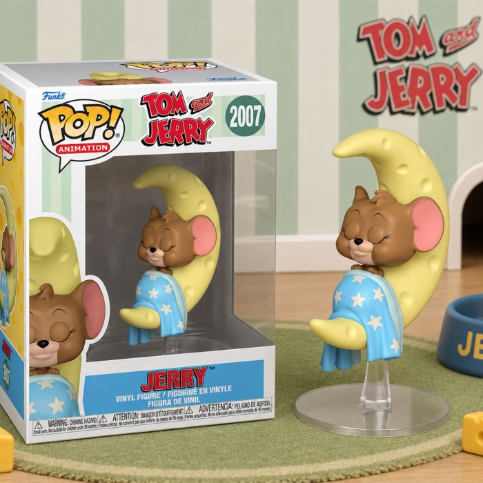 Funko Pop: Игровая фигурка Funko POP! серии Том и Джерри — Джерри на сырной луне от Funko в магазине GameBuy, номер фото: 2