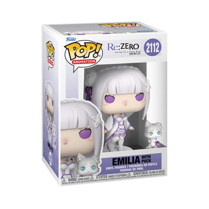Funko Pop: Набір фігурок Funko POP! Re:ZERO «Емілія з Паком», 2 фігурки від Funko у магазині GameBuy