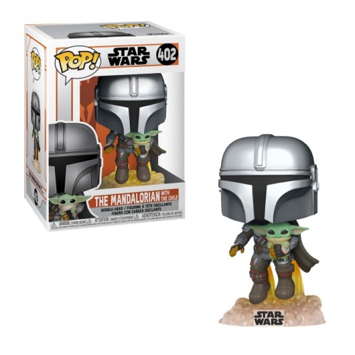 Funko Pop: Игровая фигурка Funko Pop! - Мандалорец, летящий с малышом от Funko в магазине GameBuy, номер фото: 1