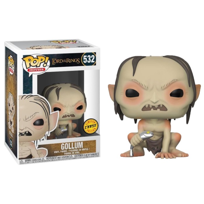 Funko Pop: Игровая фигурка Funko POP! серии Lord of the Rings/Hobbit S3 - Gollum (w/CH) от Funko в магазине GameBuy, номер фото: 3