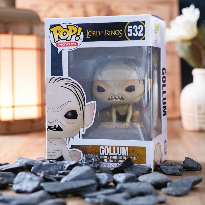 Funko Pop: Игровая фигурка Funko POP! серии Lord of the Rings/Hobbit S3 - Gollum (w/CH) от Funko в магазине GameBuy, номер фото: 4