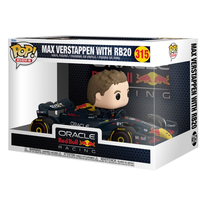 Funko Pop: Игровая фигурка Funko POP! Rides серии Формула-1 - Макс Ферстаппен с RB20 от Funko в магазине GameBuy