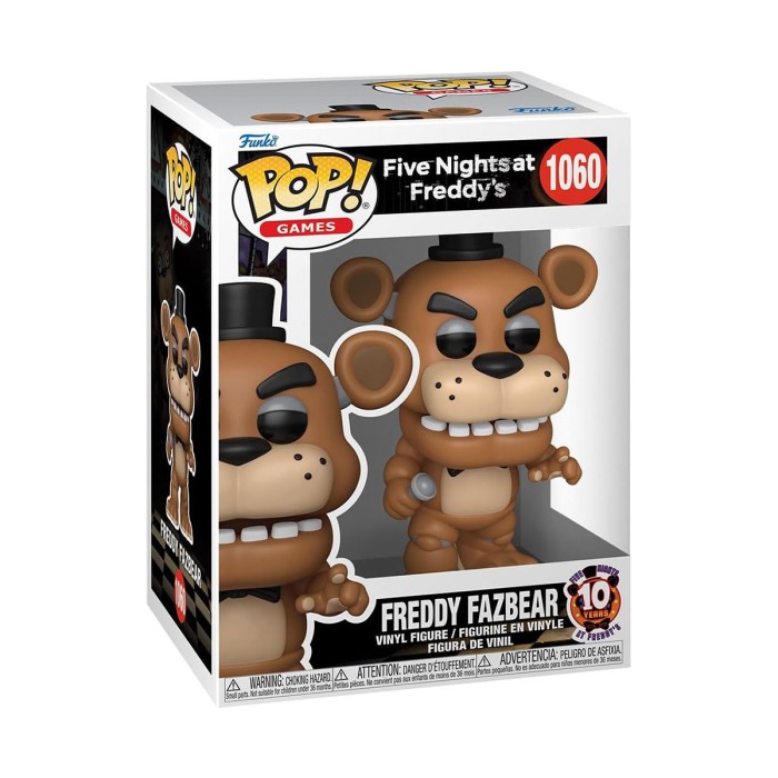 Funko Pop: Игровая фигурка Funko POP! серии 5 ночей у Фредди: 10 лет - Фредди от Funko в магазине GameBuy, номер фото: 1