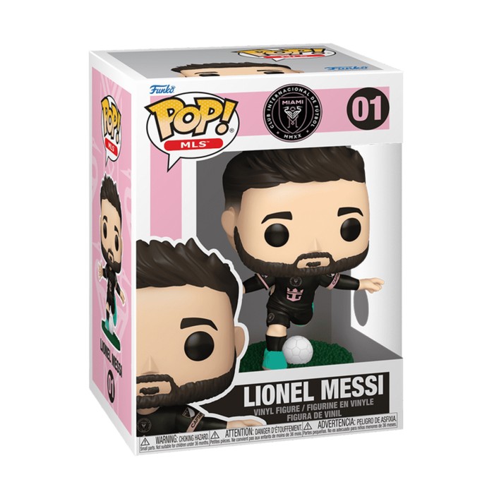 Funko Pop: Игровая фигурка Funko POP! из серии «Футбол»: «Интер Майами» — Лионель Месси от Funko в магазине GameBuy