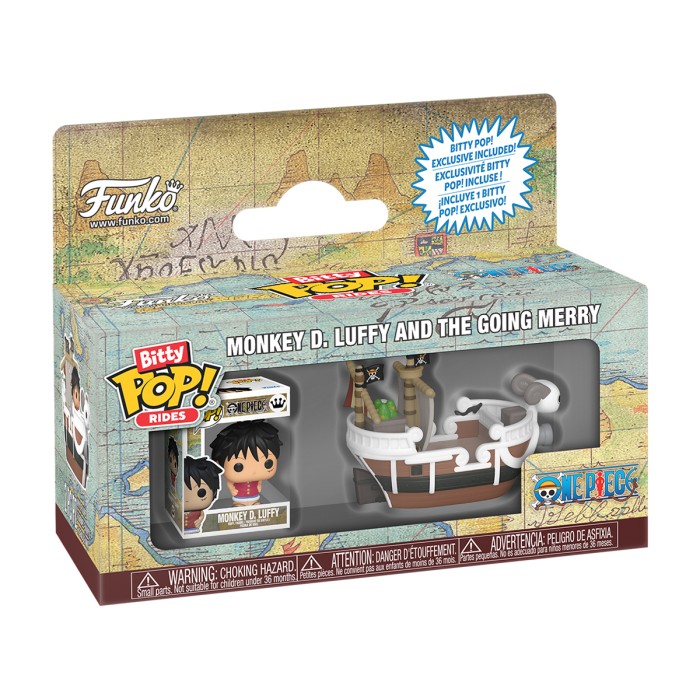 Funko Pop: Набір фігурок Bitty POP! Rides серії Великий куш - Луффі та Гоінг Меррі від Funko у магазині GameBuy