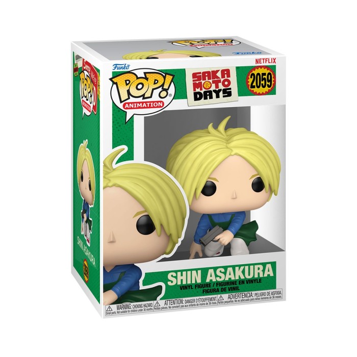 Funko Pop: Ігрова фігурка Funko POP! Шін Асакура № 2059, «Дні Сакамото» від Funko у магазині GameBuy