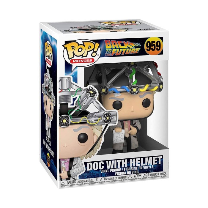 Funko Pop: Ігрова фігурка FUNKO POP! серії «Назад у майбутнє» - Док у шоломі від Funko у магазині GameBuy