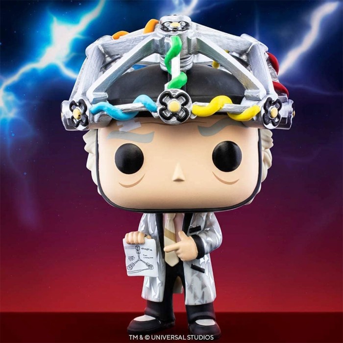 Funko Pop: Ігрова фігурка FUNKO POP! серії «Назад у майбутнє» - Док у шоломі від Funko у магазині GameBuy, номер фото: 4