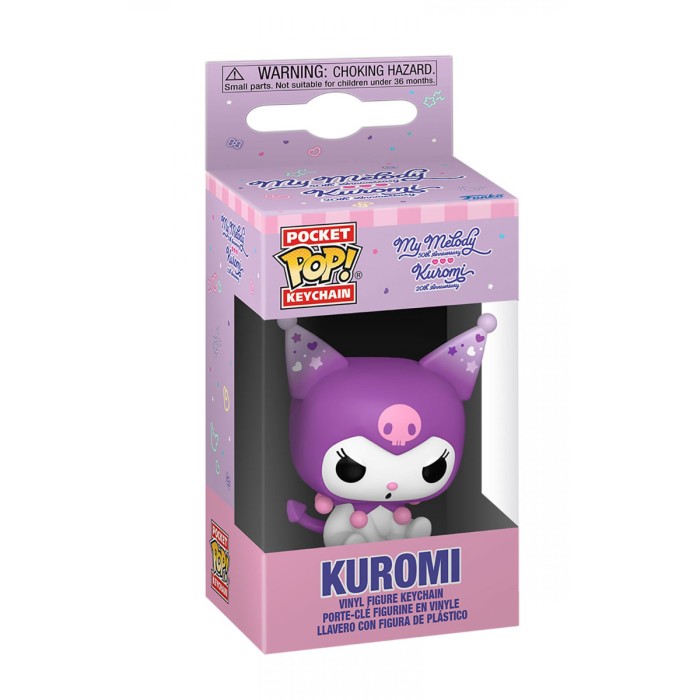 Funko Pop: Ігрова фігурка на кліпсі Funko POP! серії Kuromi & My Melody - Куромі від Funko у магазині GameBuy