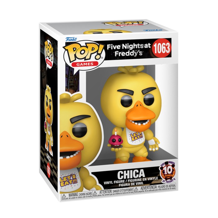 Funko Pop: Игровая фигурка Funko POP! серии 5 ночей у Фредди - Чика с Мистером Кексом от Funko в магазине GameBuy