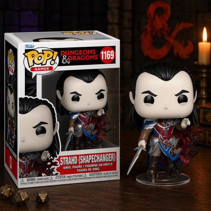 Funko Pop: Игровая фигурка Funko POP! из серии «Подземелья и драконы» — Страд фон Зарович от Funko в магазине GameBuy, номер фото: 2