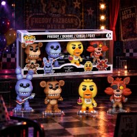 Набір ігрових фігурок Funko POP! серії 5 ночей з Фредді (4 фігурки)
