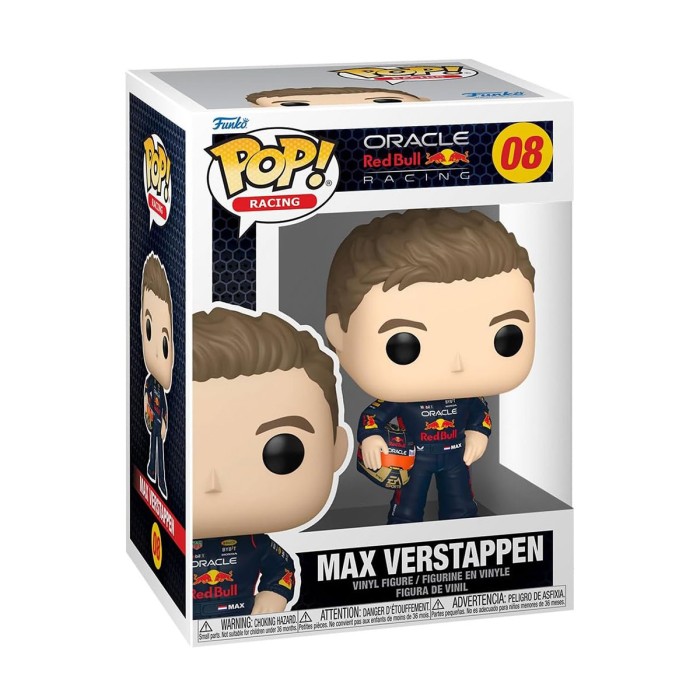 Funko Pop: Ігрова фігурка Funko POP! серії Формула-1 - Макс Ферстаппен з шоломом від Funko у магазині GameBuy