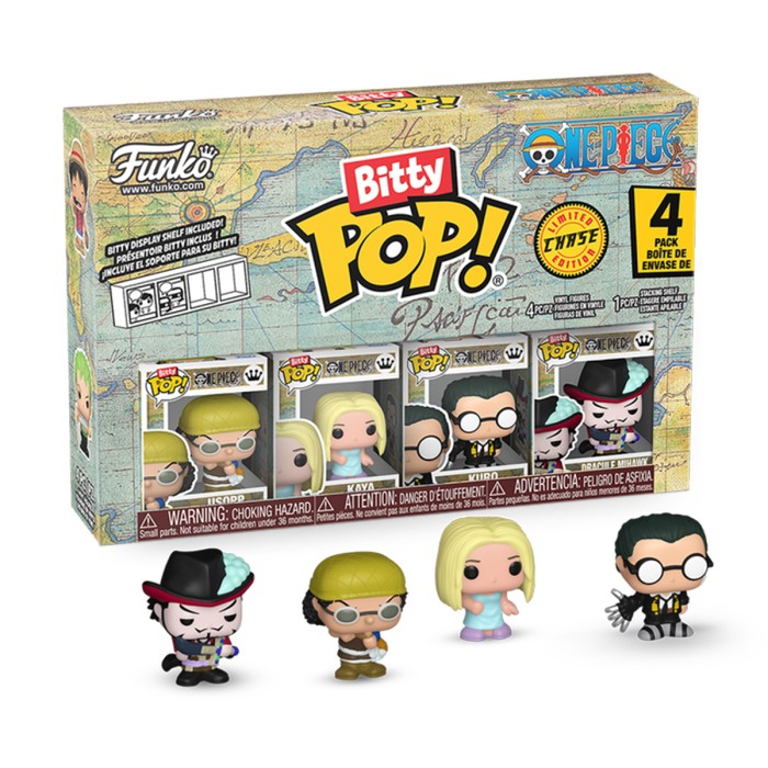 Funko Pop: Набір ігрових фігурок Bitty POP! - Усопп (4 фігурки в ас.) від Funko у магазині GameBuy