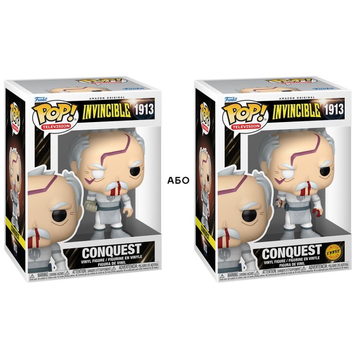 Funko Pop: Игровая фигурка Funko POP! серии «Неуязвимый» — Конквест в битве с Неуязвимым от Funko в магазине GameBuy