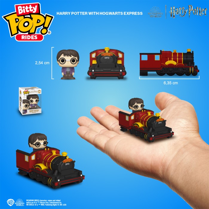 Funko Pop: Набор фигурок Bitty Pop! Ride — Гарри Поттер и Хогвартский экспресс от Funko в магазине GameBuy, номер фото: 2