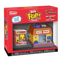 Набор фигурок Bitty Pop! Town — Барт Симпсон и Квики-Март