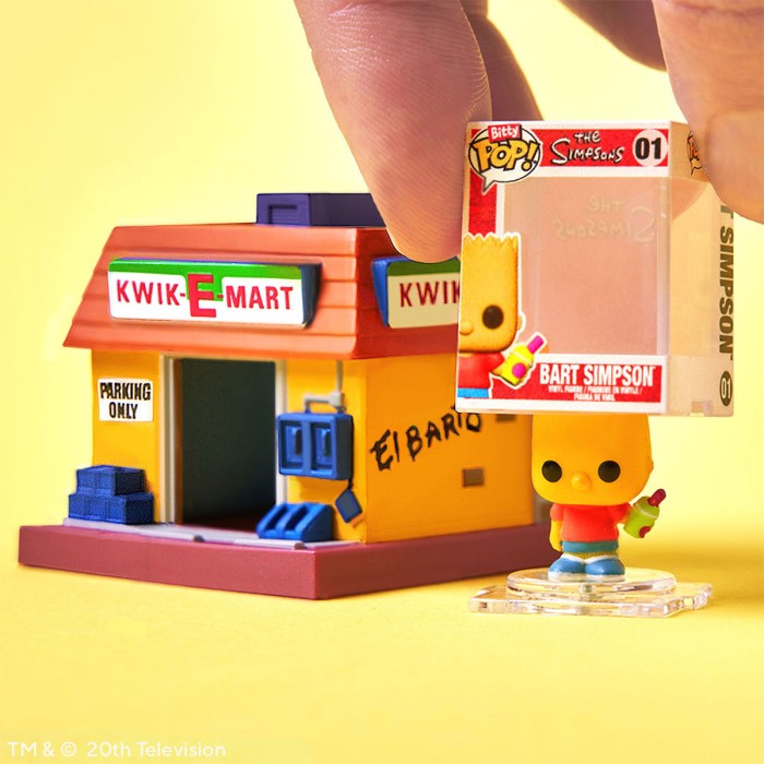 Funko Pop: Набор фигурок Bitty Pop! Town — Барт Симпсон и Квики-Март от Funko в магазине GameBuy, номер фото: 5