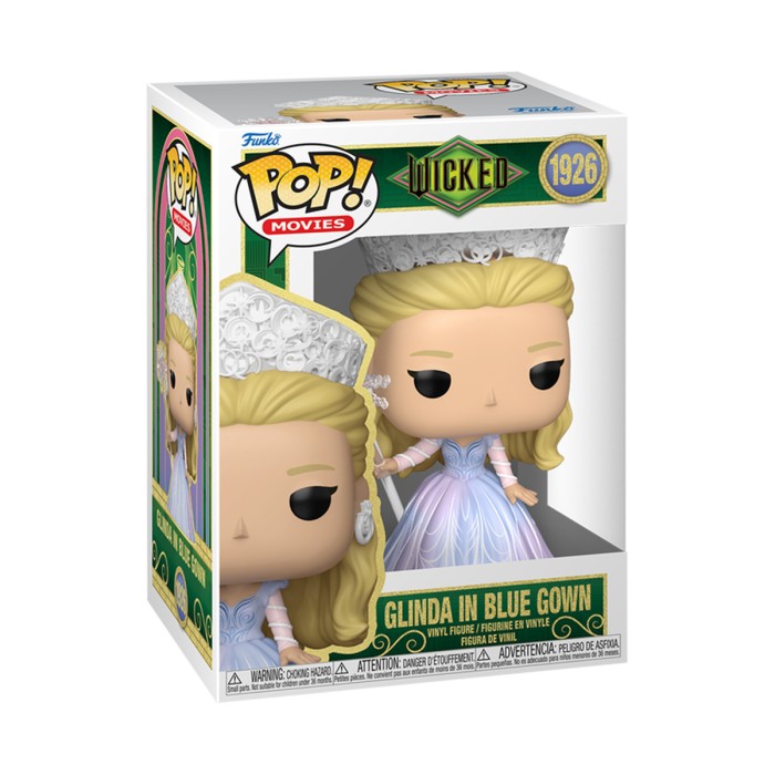 Funko Pop: Ігрова фігурка Funko POP! серії Wicked: Чародійка - Ґлінда у блакитній сукні від Funko у магазині GameBuy