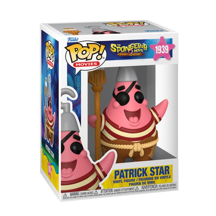 Funko Pop: Игровая фигурка Funko POP! серии Губка Боб - Пират Патрик от Funko в магазине GameBuy