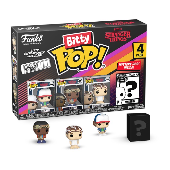Funko Pop: Набір ігрових фігурок Bitty POP! - Дастін (4 фігурки в ас.) від Funko у магазині GameBuy