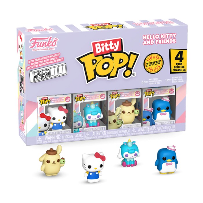 Funko Pop: Набор игровых фигурок Bitty POP! — Хэллоу Китти (4 фигурки в наборе) от Funko в магазине GameBuy