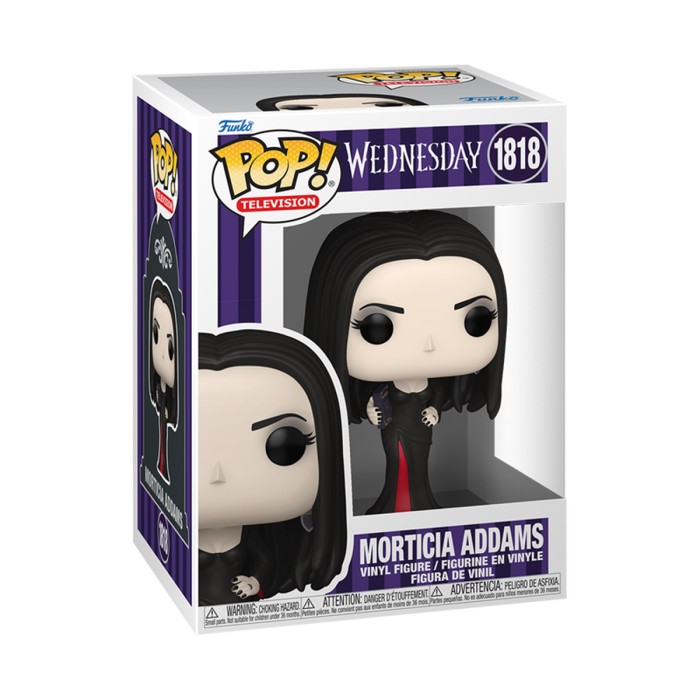 Funko Pop: Игровая фигурка Funko POP! серии Уэнсдэй — Мортиша Аддамс с Книгой теней № 1818 от Funko в магазине GameBuy