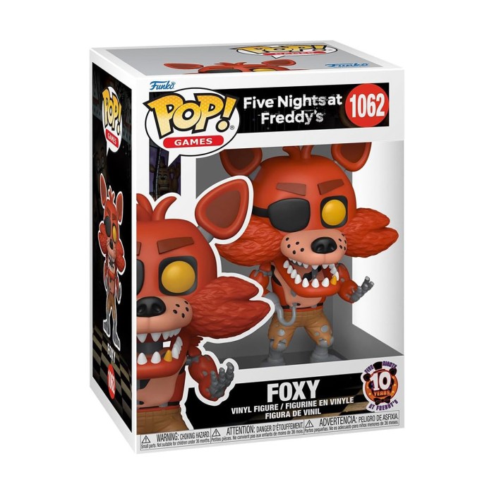 Funko Pop: Ігрова фігурка Funko POP! серії 5 ночей у Фредді: 10 років - Фоксі від Funko у магазині GameBuy, номер фото: 1
