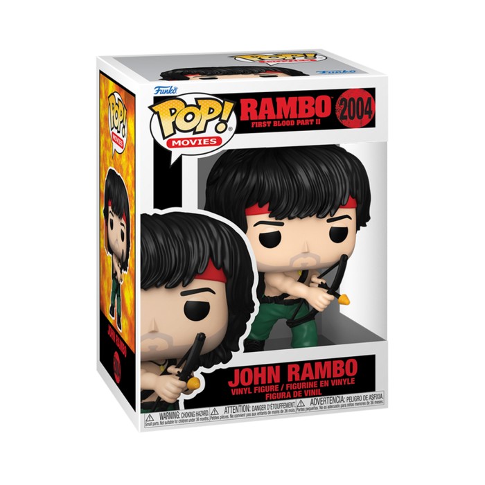 Funko Pop: Игровая фигурка Funko POP! серии Рэмбо 2 - Джон Рэмбо с луком от Funko в магазине GameBuy
