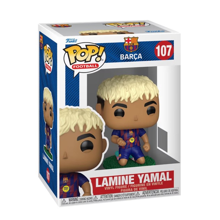 Funko Pop: Игровая фигурка Funko POP! серии Футбол: Барселона S2 — Ламин Ямаль от Funko в магазине GameBuy