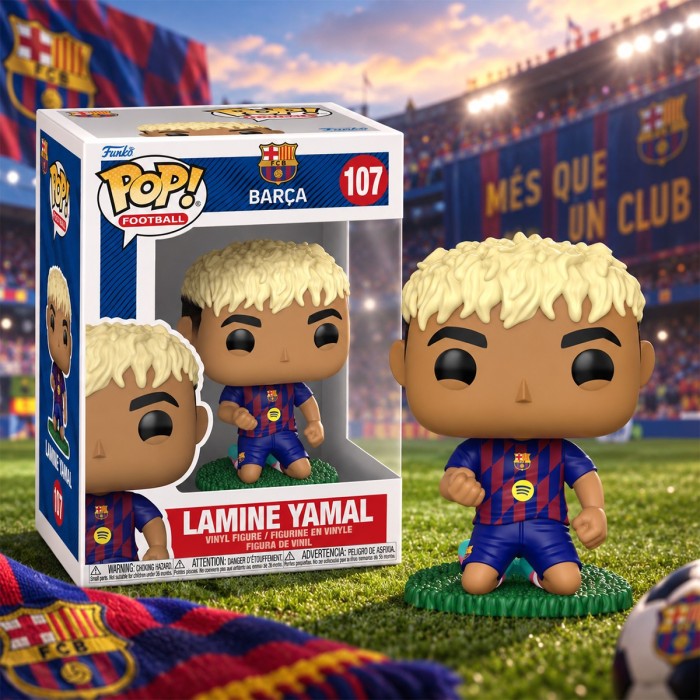 Funko Pop: Игровая фигурка Funko POP! серии Футбол: Барселона S2 — Ламин Ямаль от Funko в магазине GameBuy, номер фото: 2