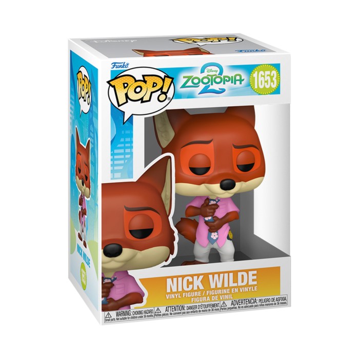 Funko Pop: Игровая фигурка Funko POP! серии Зверополис 2 — Ник Уайлд № 1653 от Funko в магазине GameBuy