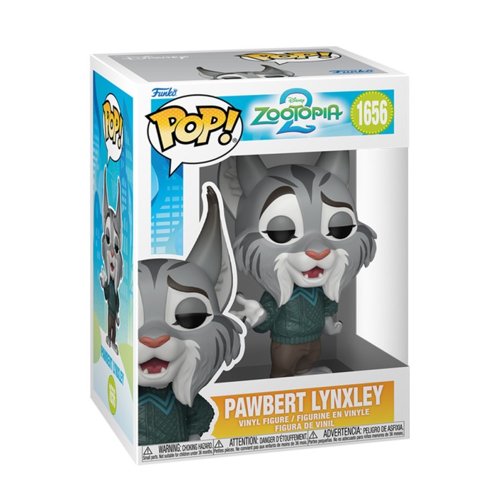Funko Pop: Ігрова фігурка Funko POP! серії Зоотрополіс 2 - Пазуроберт Рисьлі від Funko у магазині GameBuy