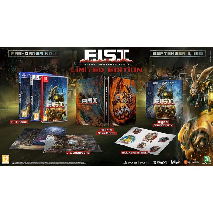 Ігри Nintendo Switch: F.I.S.T.: Forged In Shadow Torch Steelbook Limited Edition від Microids у магазині GameBuy, номер фото: 1