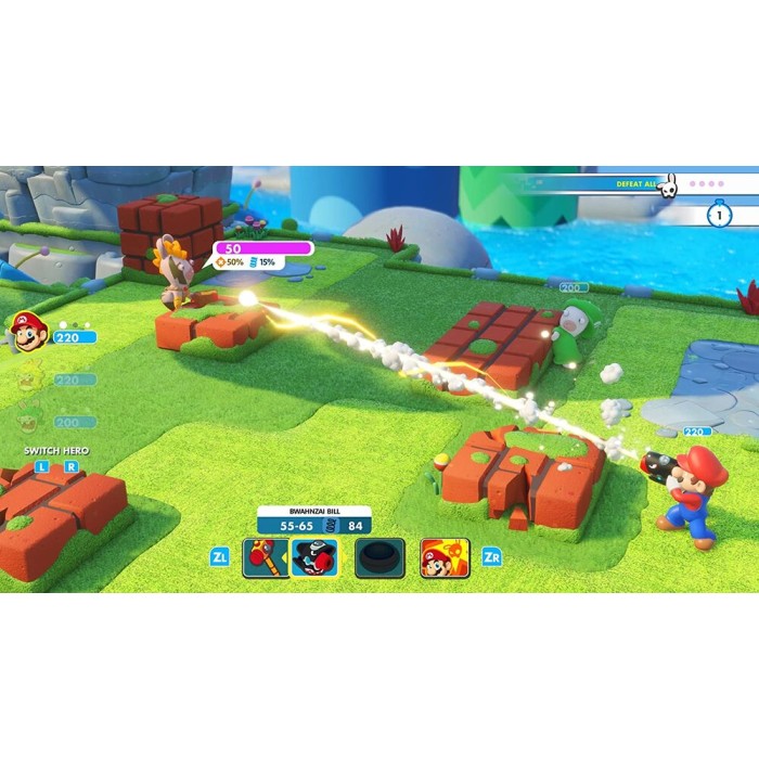 Игры Nintendo Switch: Mario + Rabbids Kingdom Battle: Gold Edition от Ubisoft в магазине GameBuy, номер фото: 5