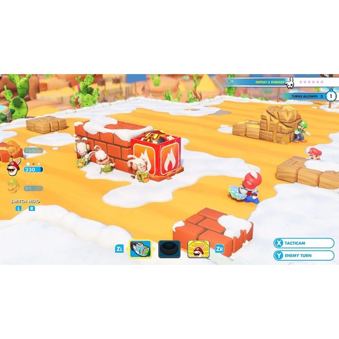 Игры Nintendo Switch: Mario + Rabbids Kingdom Battle: Gold Edition от Ubisoft в магазине GameBuy, номер фото: 1
