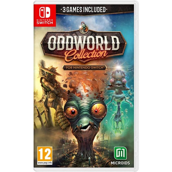 Игры Nintendo Switch: Oddworld: Collection от Microids в магазине GameBuy