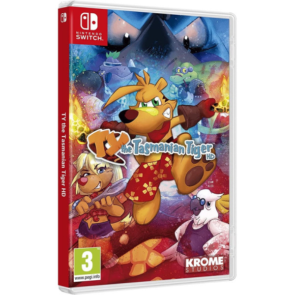 Ігри Nintendo Switch: TY the Tasmanian Tiger HD від Krome Studios у магазині GameBuy