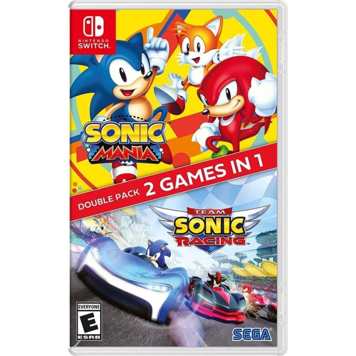 Игры Nintendo Switch: Sonic Mania+Team Sonic Racing от Sega в магазине GameBuy