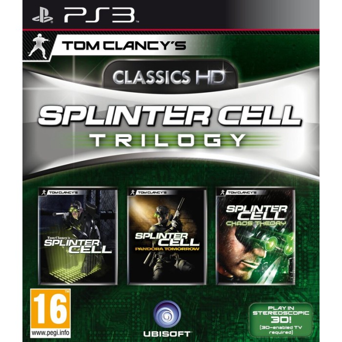 Игры PlayStation 3: Tom Clancy's Splinter Cell Trilogy HD от Ubisoft в магазине GameBuy