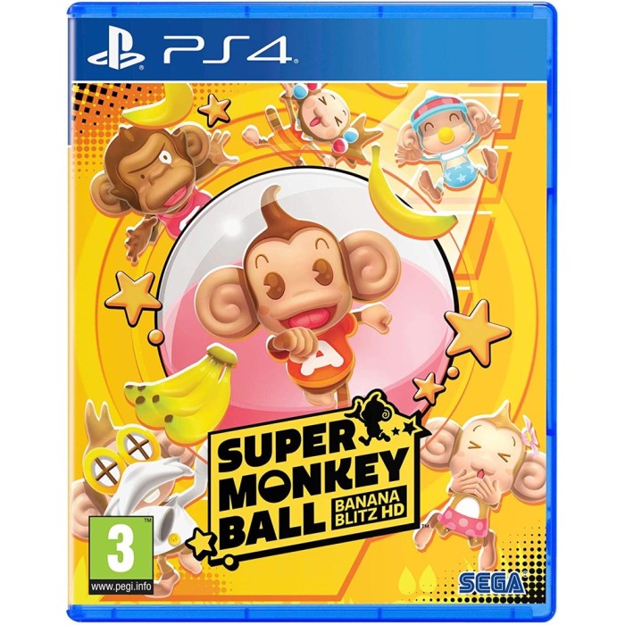 Игры PlayStation 4: Super Monkey Ball Banana Blitz HD от Sega в магазине GameBuy