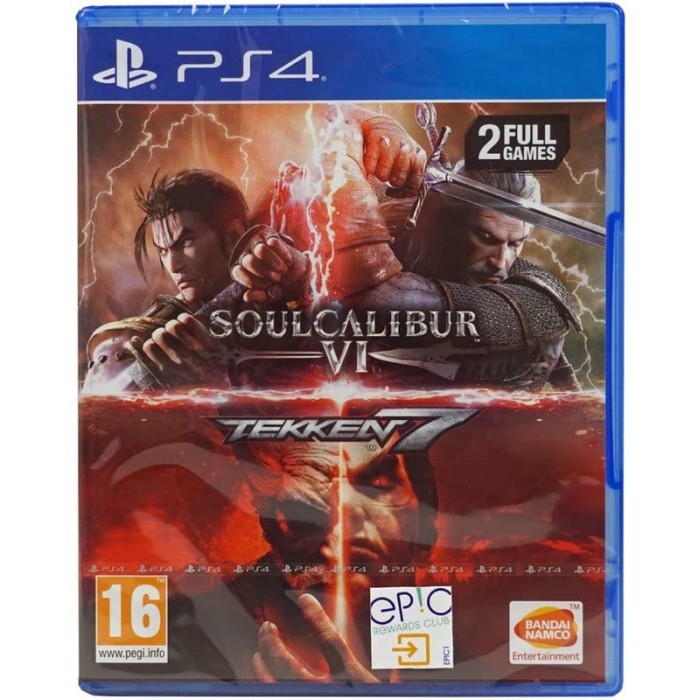 Ігри PlayStation 4: SoulCalibur VI + Tekken 7 [Double Pack] від Bandai Namco Entertainment у магазині GameBuy