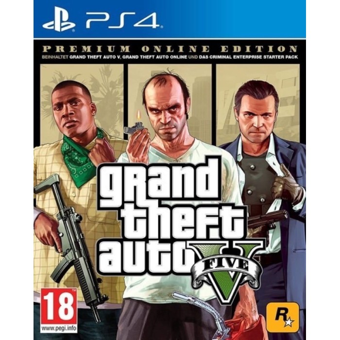 Игры PlayStation 4: Grand Theft Auto V: Premium Edition от Rockstar Games в магазине GameBuy