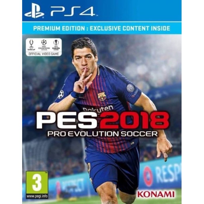 Игры PlayStation 4: Pro Evolution Soccer 2018 Premium Edition (PES 2018) от Konami в магазине GameBuy