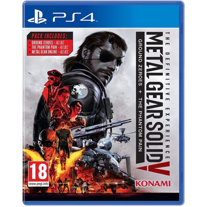 Игры PlayStation 4: Metal Gear V: The Definitive Experience от Konami в магазине GameBuy
