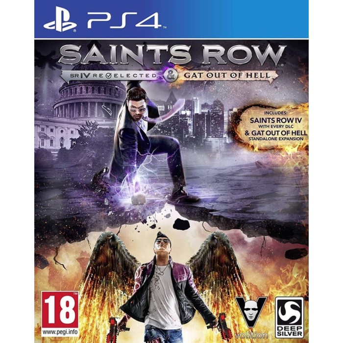 Игры PlayStation 4: Saints Row IV: Re-elected & Saints Row: Gat out of Hell от Deep Silver в магазине GameBuy